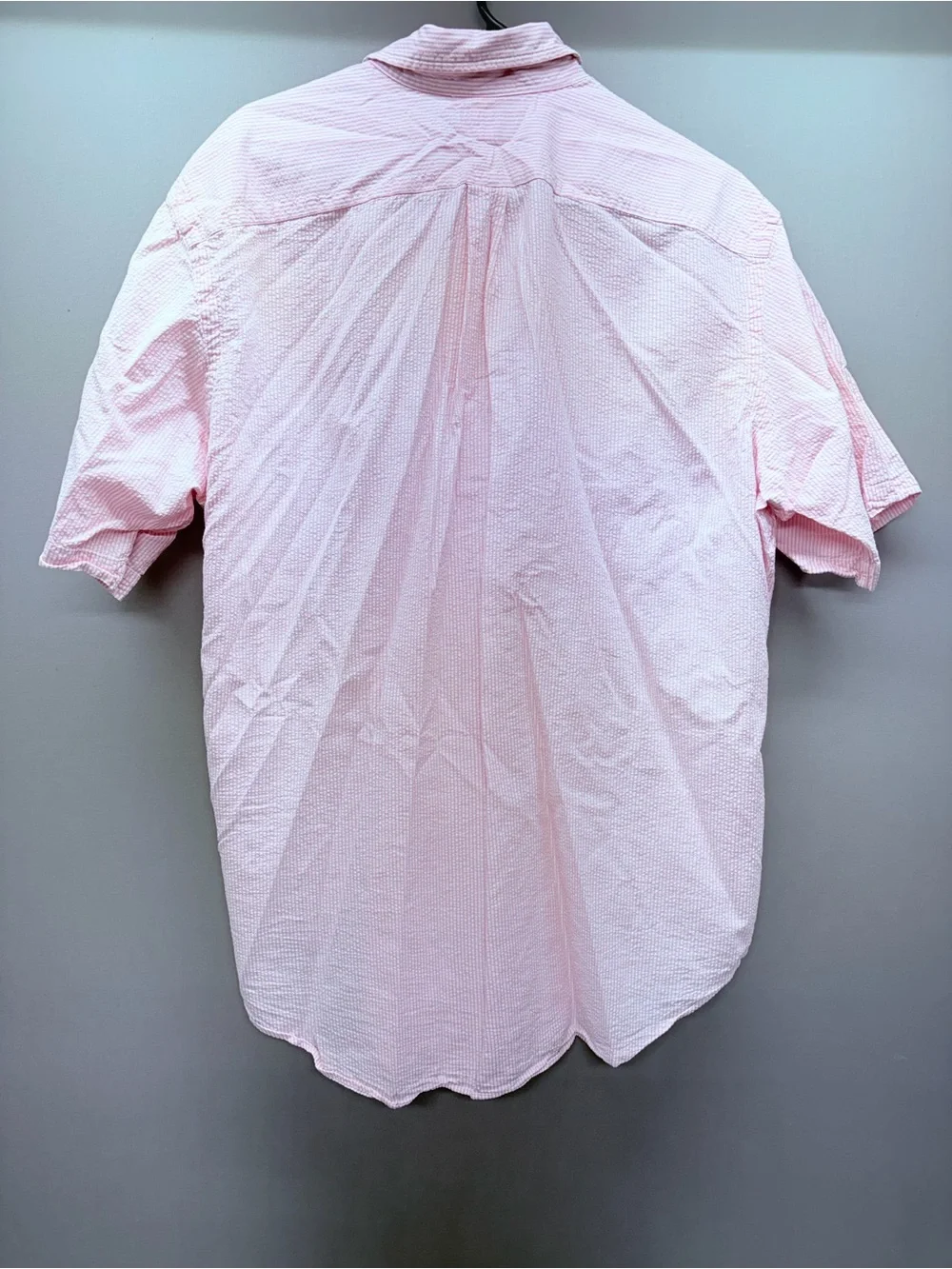 Polo by Ralph Lauren Light Pink Seersucker Button-Down Shirt
